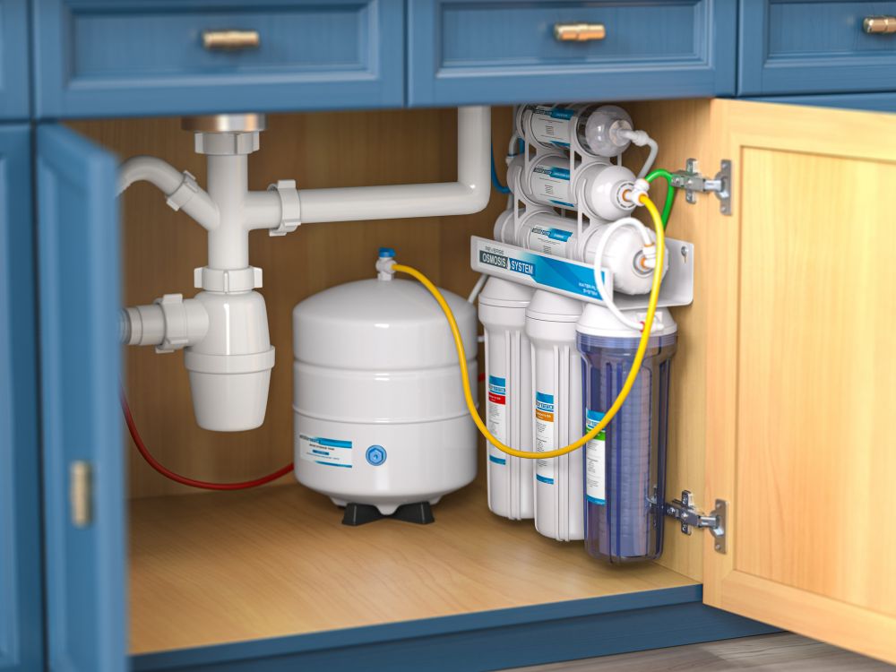 Under Sink Water Purifier Installation